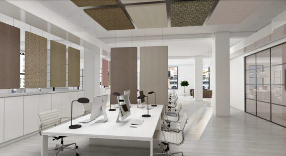 acoustic dividers and office partitions